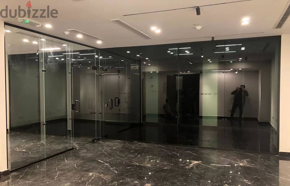 Space office  141 M for rent at Cairo festival city 2