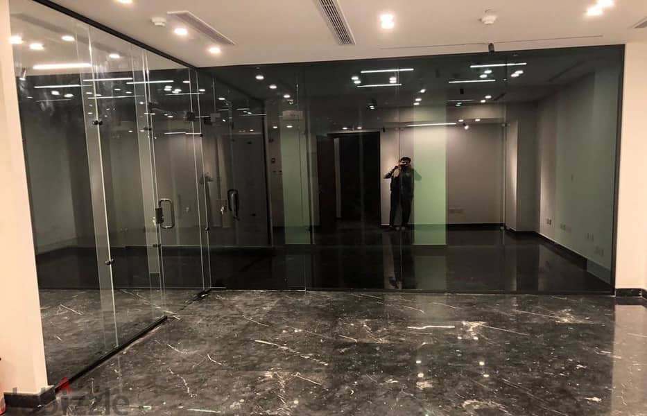 Space office  141 M for rent at Cairo festival city 6