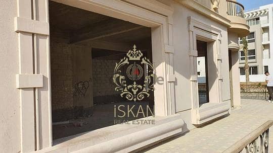 Corner shop101 m for sale at Hyde Park Business New Cairo 1