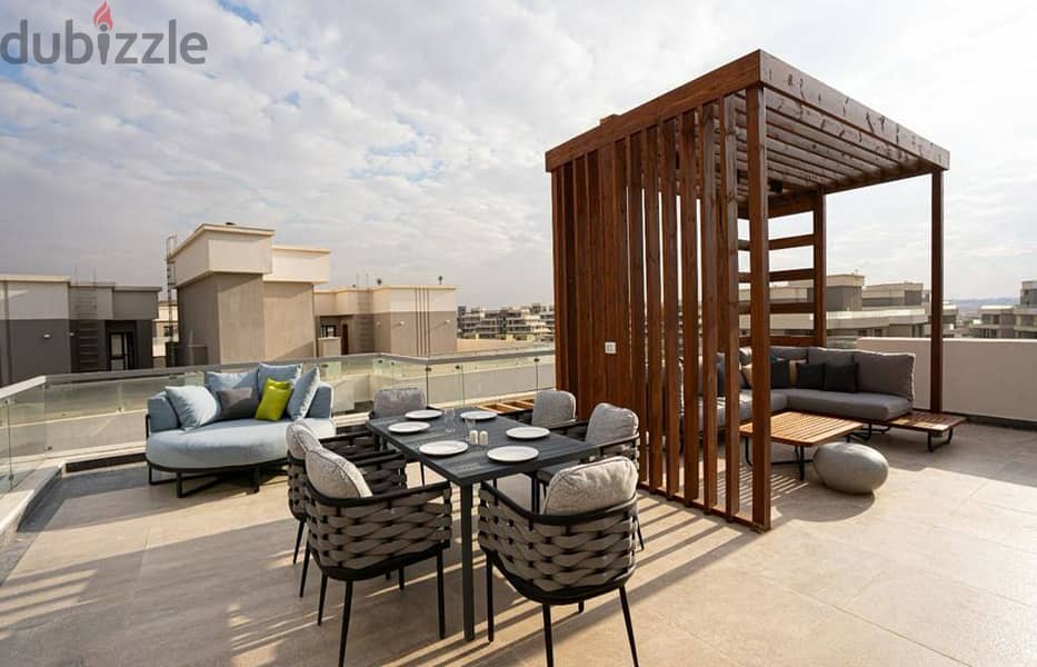 Fully furnished  Hotel apartment FOR RENT at  Sky-Condos new cairo 5