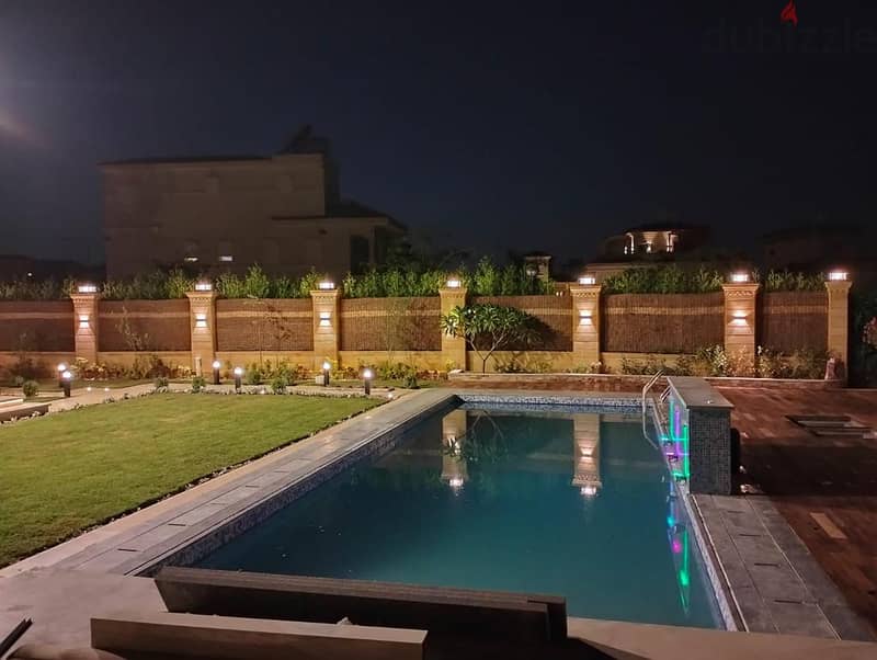 Stand alone villa for rent at rehab city new cairo 14