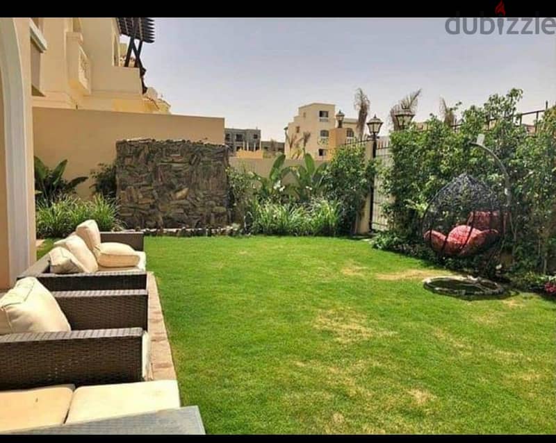 a garden apartment For sale in Fifth Settlement, Hyde Park, next to Emaar Misr Mivida in Golden Square after AUC Pool View 5