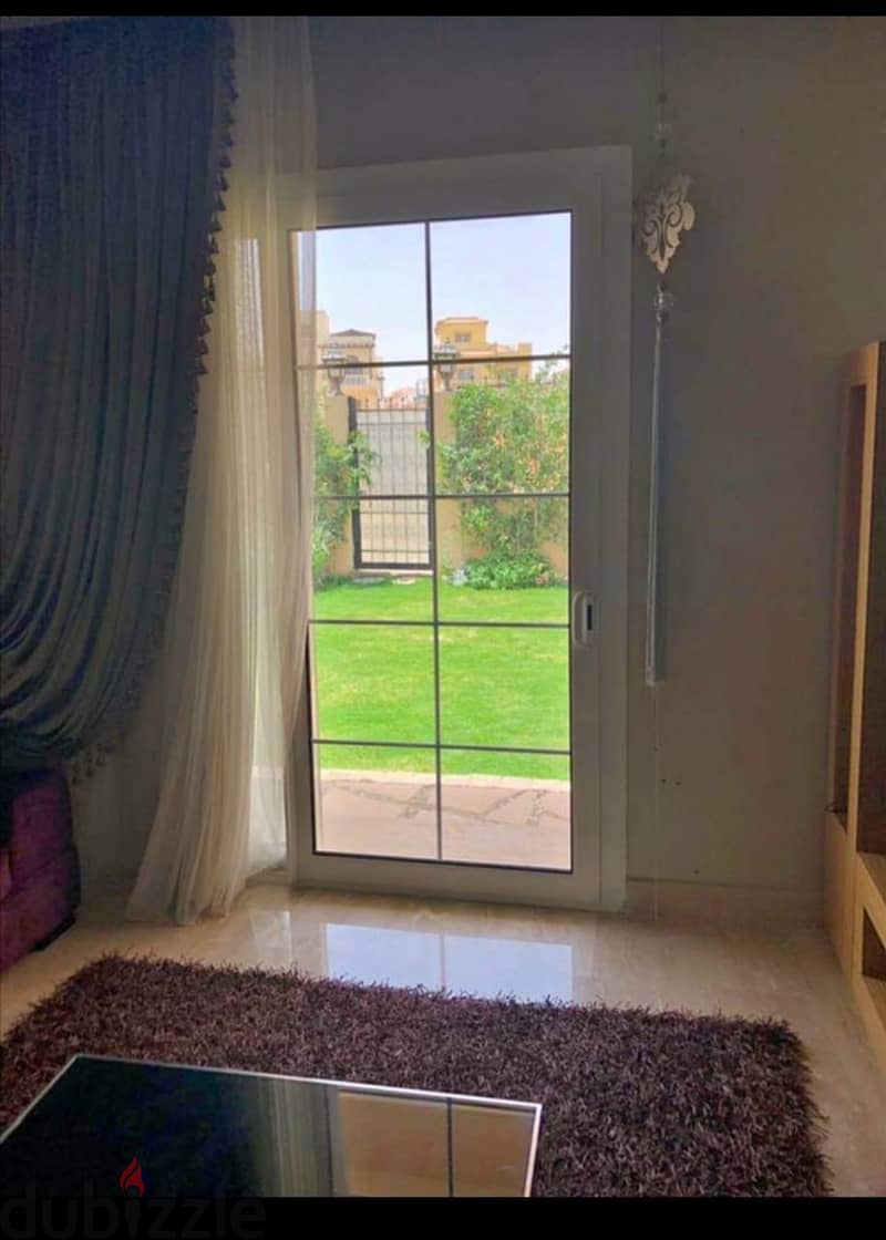 a garden apartment For sale in Fifth Settlement, Hyde Park, next to Emaar Misr Mivida in Golden Square after AUC Pool View 8