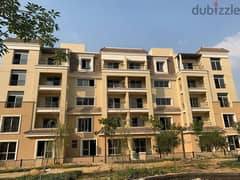For sale in Sarai Compound, apartment + garden 127M , Sarai, wall in Madinaty, at a special price and a cash discount of up to 38%
