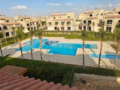 Twin House for sale in patio Prime Sherouk City / Very Prime Location - View Water Features / ready to move توين هاوس للبيع فى الباتيو برايم الشروق