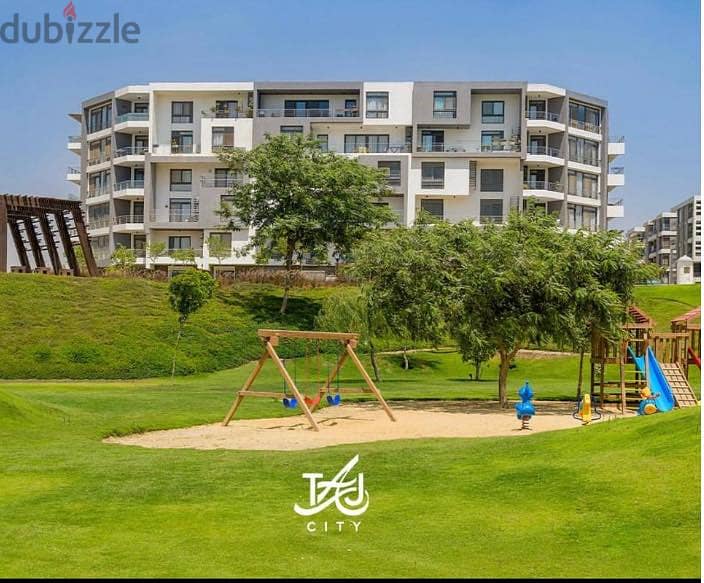 Apartment for Sale Taj City BY MNHD Less Than Developer Price by 3 million Installment 2 BD View Garden 4