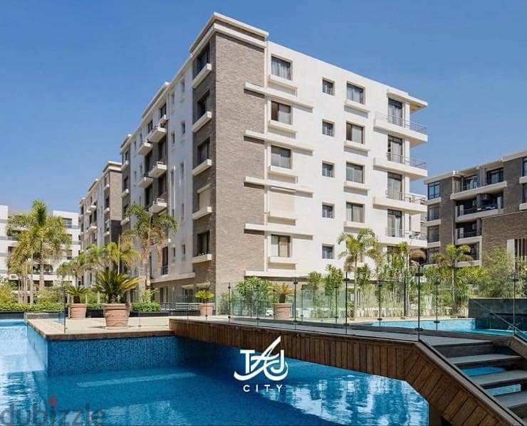Apartment for Sale Taj City BY MNHD Less Than Developer Price by 3 million Installment 2 BD View Garden 7