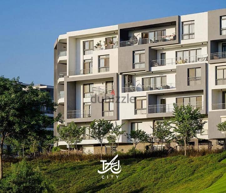Apartment for Sale Taj City BY MNHD Less Than Developer Price by 3 million Installment 2 BD View Garden 8