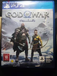 God Of War Ragnarok ps4 CD عربي