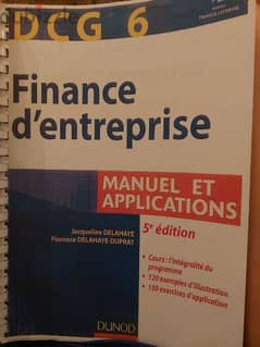 Finance for entrepries in french 0
