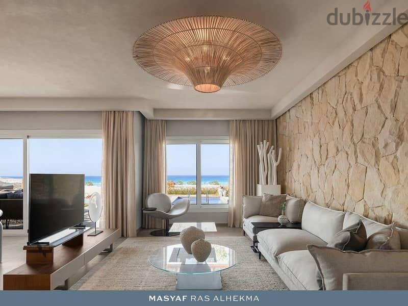 Duplex 140m for sale sea view in North Coast of Ras El Hikma Al Masyaf Compoundدوبلكس 140متر للبيع فيو على البحر في الساحل الشمالي راس الحكمة المصيف ا 9