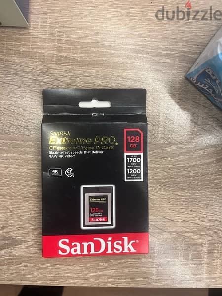 كارت ميموري Memory Card SanDisk CF 128Gb type-B Card 1