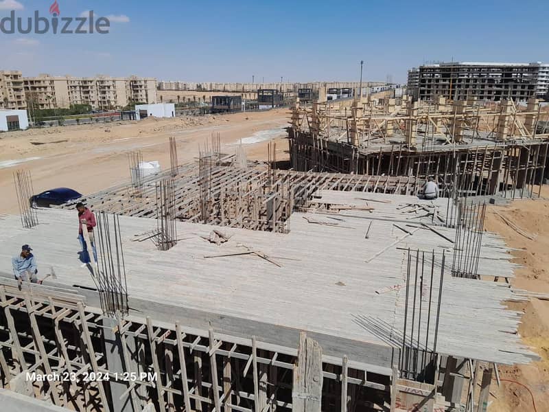 apartment for sale 159 m fully finished with down payment 770 k and installments 72 k very prime location in rosail city compound in mostakbal city 5