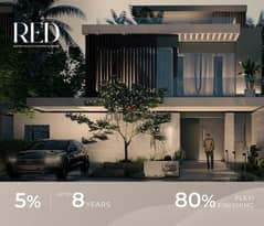 reserve your unit at the launch price , villa 370m , flexi finishing, down payment 5% , installment 8 years ,RED , MOSTKBAL CITY