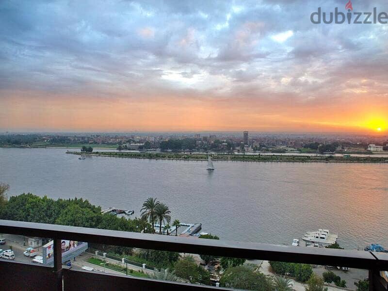 استلم فوري شقة فندقية 430م بفيو ساحر 100% على النيل من جميع الغرف دور 20 فـ نايل بيرل Nile Pearl المعادي 6