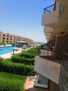 Chalet for Resale in Ain Sokhna, first floor, overlooking the sea and a swimming pool with furniture and appliances 0