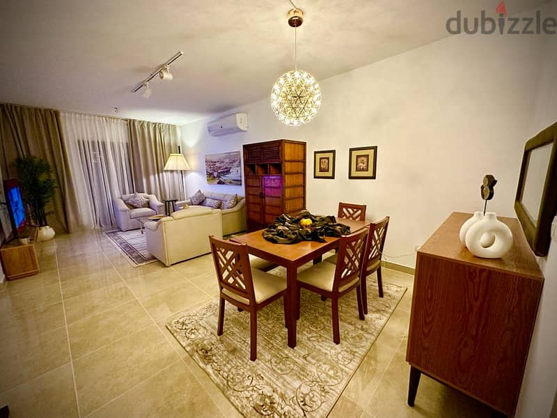 Fully-furnished apartment  160 for rent  ultra super lux in prime location Fifth Square El Marasem New Cairo 1