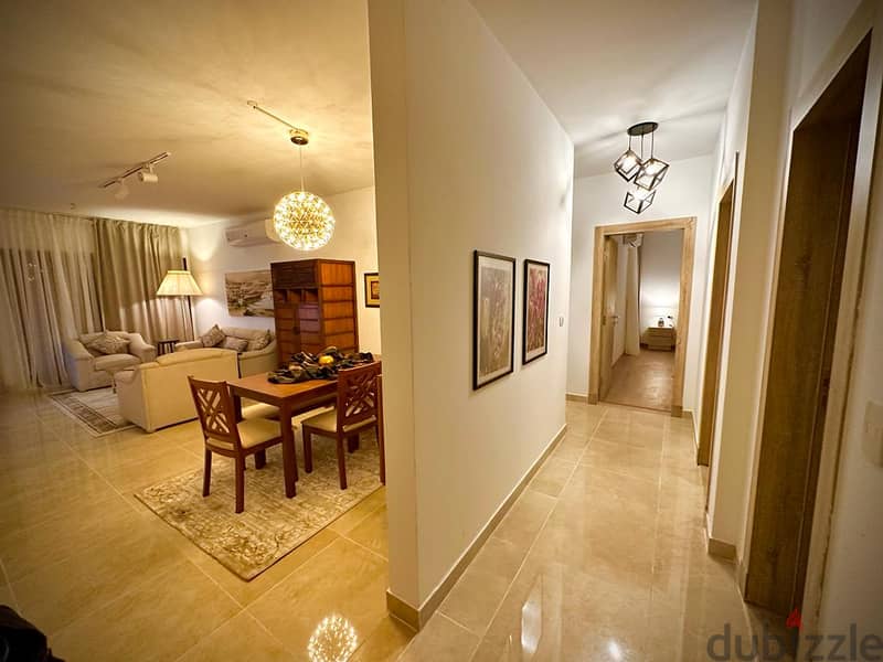 Fully-furnished apartment  160 for rent  ultra super lux in prime location Fifth Square El Marasem New Cairo 2