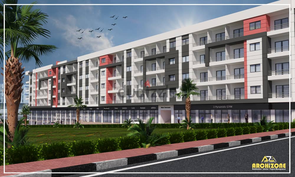 Get your apartment with 25% down payment - Hurghada- 3Pyramids 12