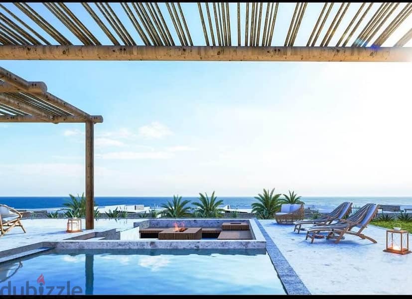 With a down payment of 1,000,000 EGP, own a fully finished chalet on the beaches of Ras El Hekma at Solare 3