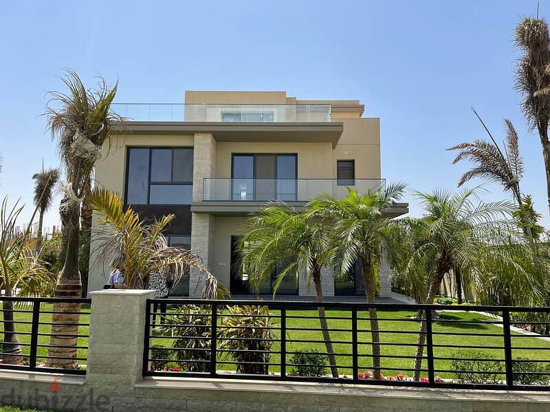 standalone villa for sale in sodic the estates sheikh Zayed front view down payment 5% & installments 7 years . 5