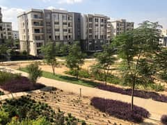 apartment 140 meter  view  landscape and  villas in Hyde Park Compound, with installments over 6 years, almost ready to move 0