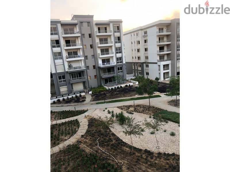 apartment 140 meter  view  landscape and  villas in Hyde Park Compound, with installments over 6 years, almost ready to move 6