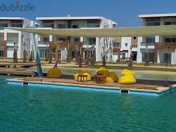 Chalet for Sale in Amwaj El Ahly Sabbour North Coast Pool View Fully Finished with ACs Very Prime Location امواج 9