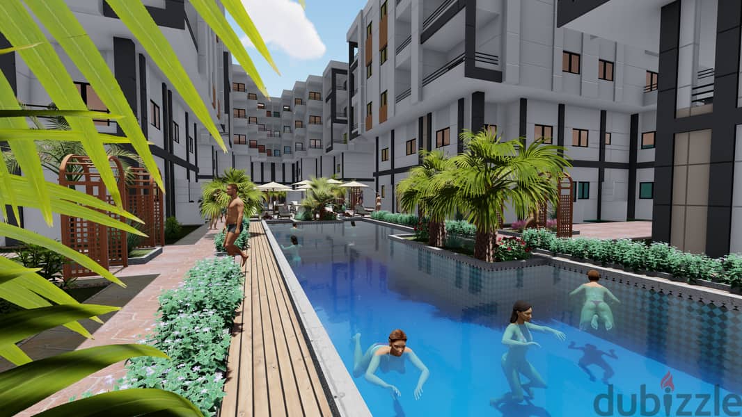 Residential complex in Hurghada is a modern and innovative housing designed with an emphasis on comfort and convenience of life 1