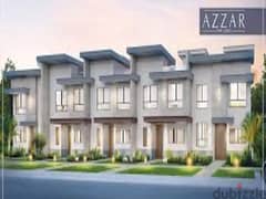 Town house 225 m Side view on the club house IN Azzar 2 for sale 0