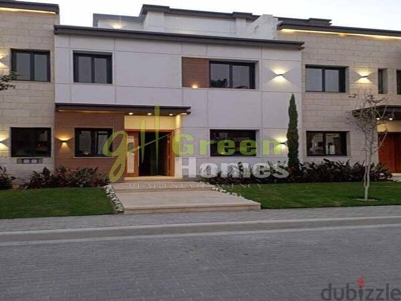 Town house 225 m Side view on the club house IN Azzar 2 for sale 4