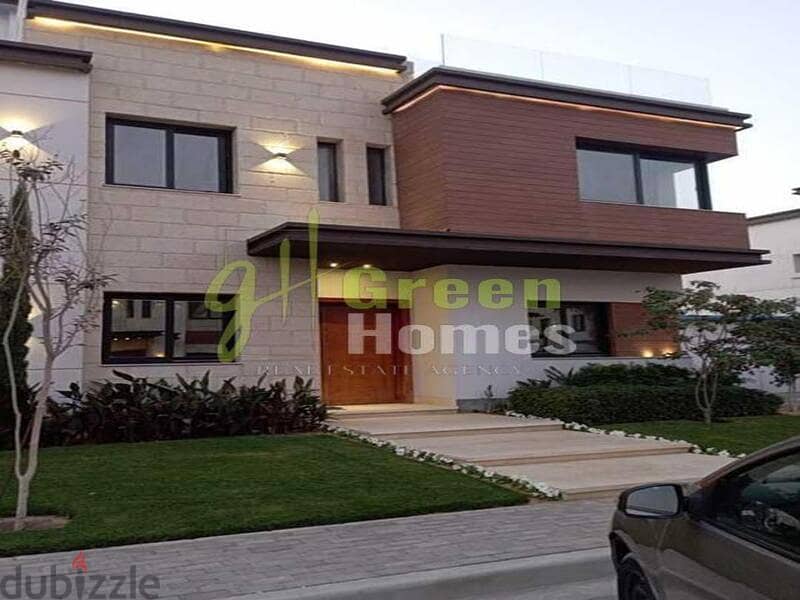 Town house 225 m Side view on the club house IN Azzar 2 for sale 5
