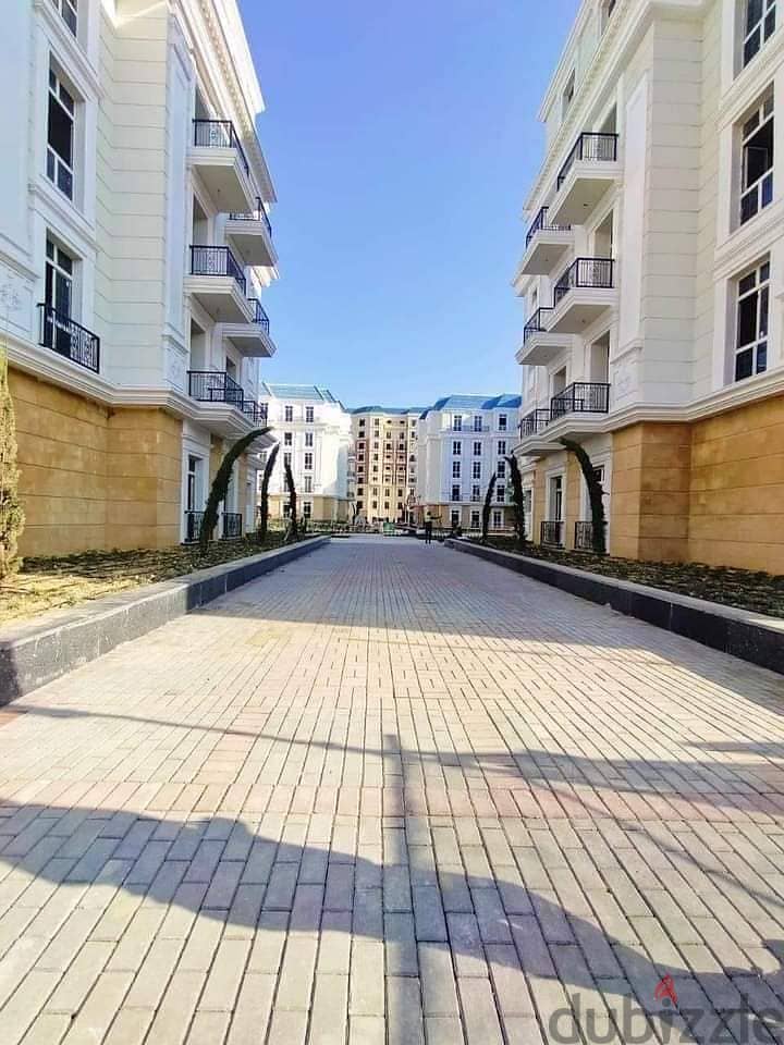 A finished apartment ready for delivery for sale with a fantastic view on the Lagoon and El Alamein Towers in the New City of El Alamein in the Latin 6