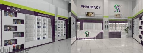Pharmacy for sale, 8 sqm facade, in a medical building in mu23, immediate delivery in installments over 5 years 0