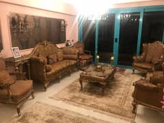 Apartment 250m for sale without furniture with a special view 3 bedrooms on the first floor on the Nile Corniche in masr elQadema 0