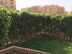 Apartment for sale in Madinaty, ground floor with private garden, wide garden view in B3 0