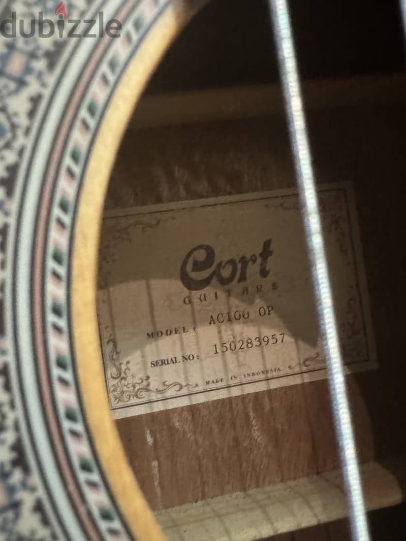 Cort acoustic guitar ac100 1
