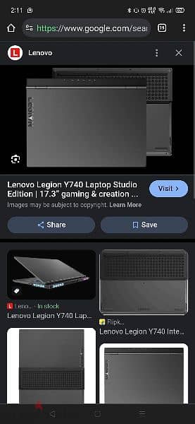 Lenovo legion y740 2