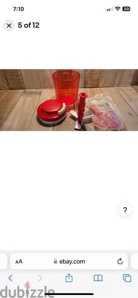 SuperSonic Chopper Tupperware Tall 4