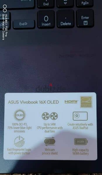 Asus Vivobook x16 pro oled 4k AMOLED 3