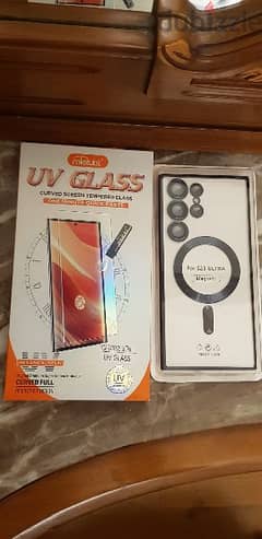 new cover for 23 ultra +  new screen protector