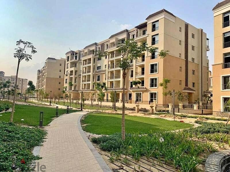 For sale, the last APT 131m in the Elan_Toba phase in Sarai Compound, in installments 2