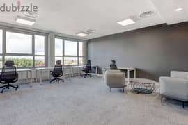Private office space for 3 persons in Maadi Club