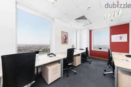 مساحة مكتبية خاصة مصممة وفقًا لاحتياجات عملك الفريدة فيNile City Towers