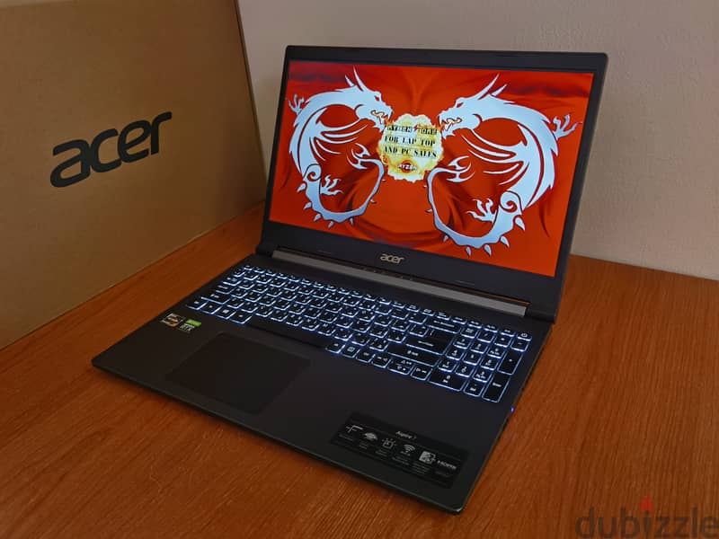 Acer Aspire 7 Ryzen™ 7 5825u RTX 3050 Gaming Laptop 11