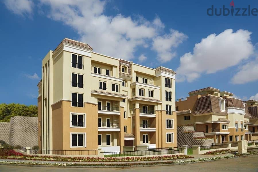 Duplex apartment 206 m for sale, 4 rooms, in Sarai Mostaqbal City Compound, next to Madinaty and Mountain View, installments with a 42% discount 10