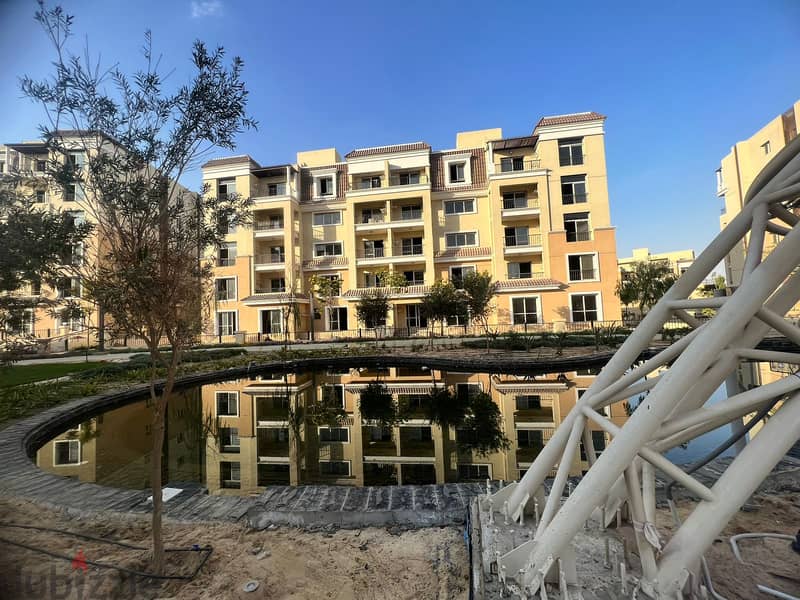 Duplex apartment 206 m for sale, 4 rooms, in Sarai Mostaqbal City Compound, next to Madinaty and Mountain View, installments with a 42% discount 15