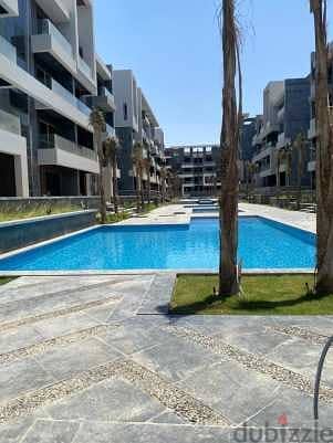 For sale, an apartment with a garden, immediate receipt, in El Shorouk, in the most distinguished El Patio Casa compound, in installments 1