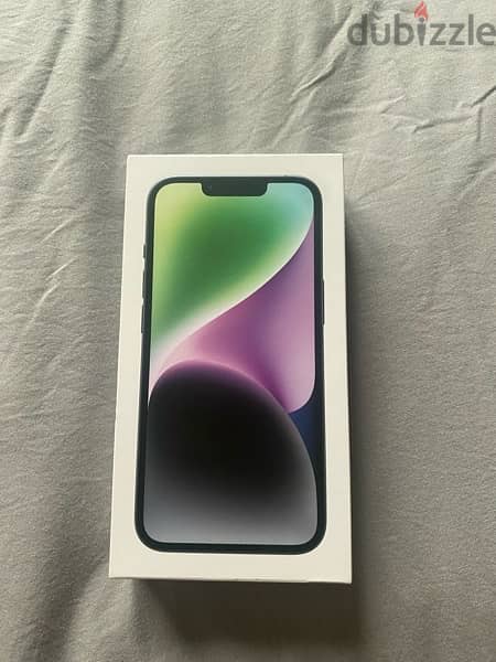 Iphone 14 midnight 128gb brand new with apple box and bag. 1