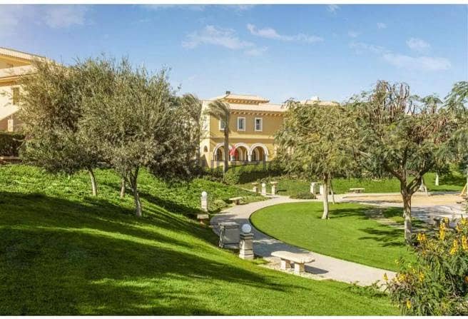 standalone villa classic view landscape , hyde park new cairo 7